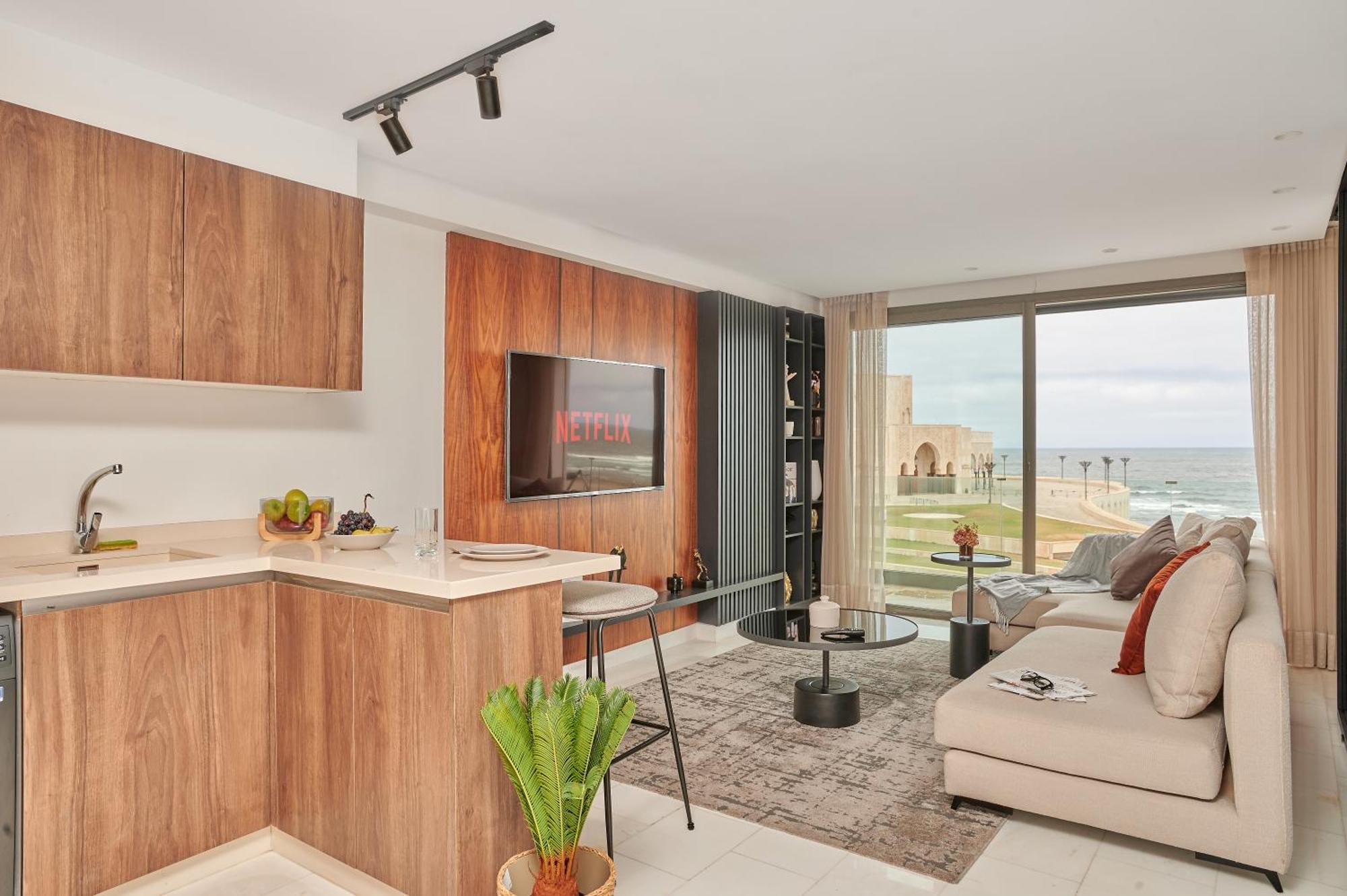 Apartment Sea View B14 - Mosquee Hassan II - By Thecasaedition Casablanca Kültér fotó